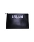 I Feel Love Large Pouch, front view